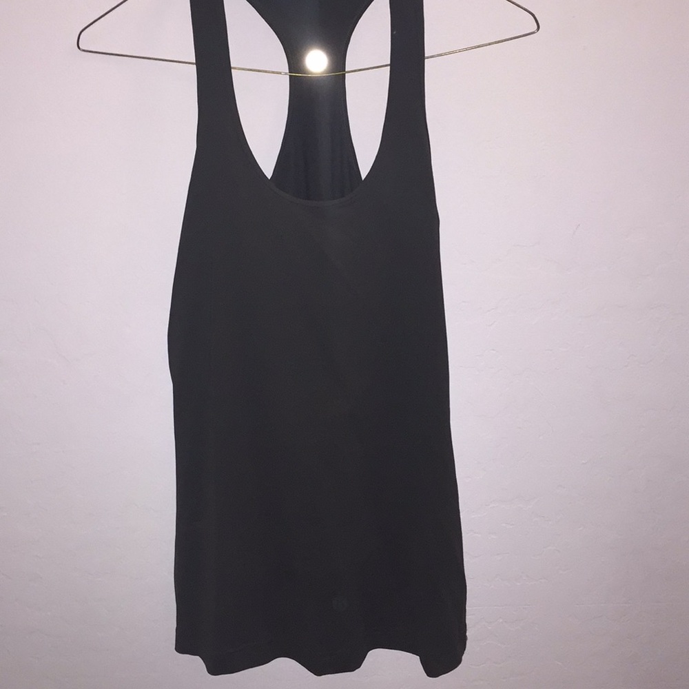 Dark green lululemon tank top